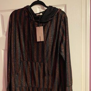 Sparkle hoodie dress